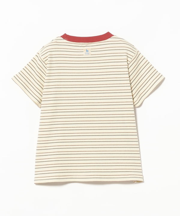テレコ ボーダー 半袖 Tシャツ 2026FW（90～140cm）