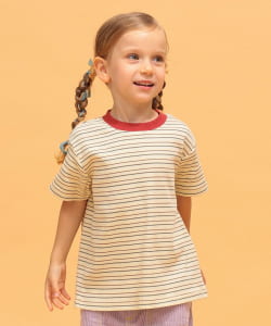 テレコ ボーダー 半袖 Tシャツ 2026FW（90～140cm）