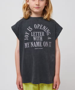 【モアバリエーション開催】BOBO CHOSES / キッズ Joy ノースリーブ Tシャツ 2025SS（2～9才）