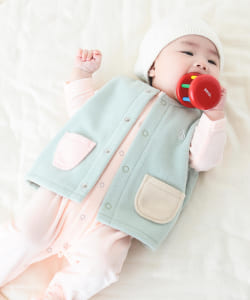 こども ビームス / ベビー フリース ベスト 21（70～80㎝）