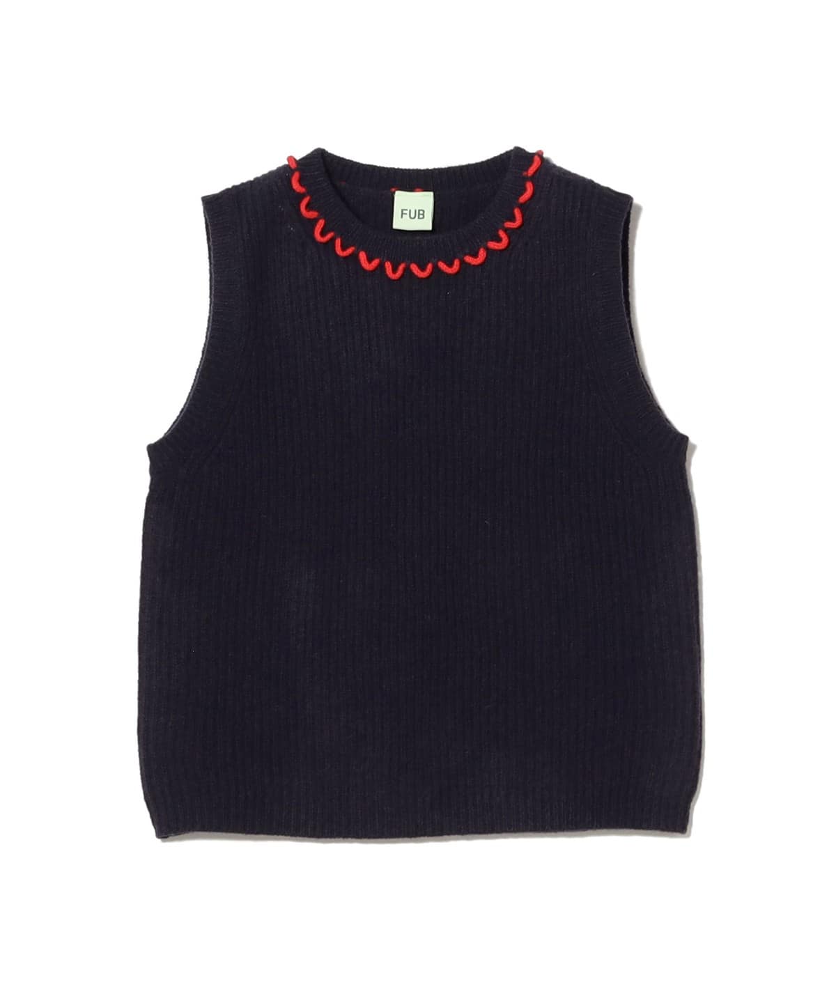 �y2/5�Ēl�����zFUB �t�@�u / �j�b�g �x�X�g 2025FW�i100 130cm�j �g�b�v�X DARK NAVY 100