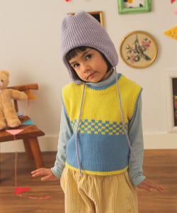 【別注】LOGAN Knitting Mills / ニット ベスト 2025FW（100～150cm）
