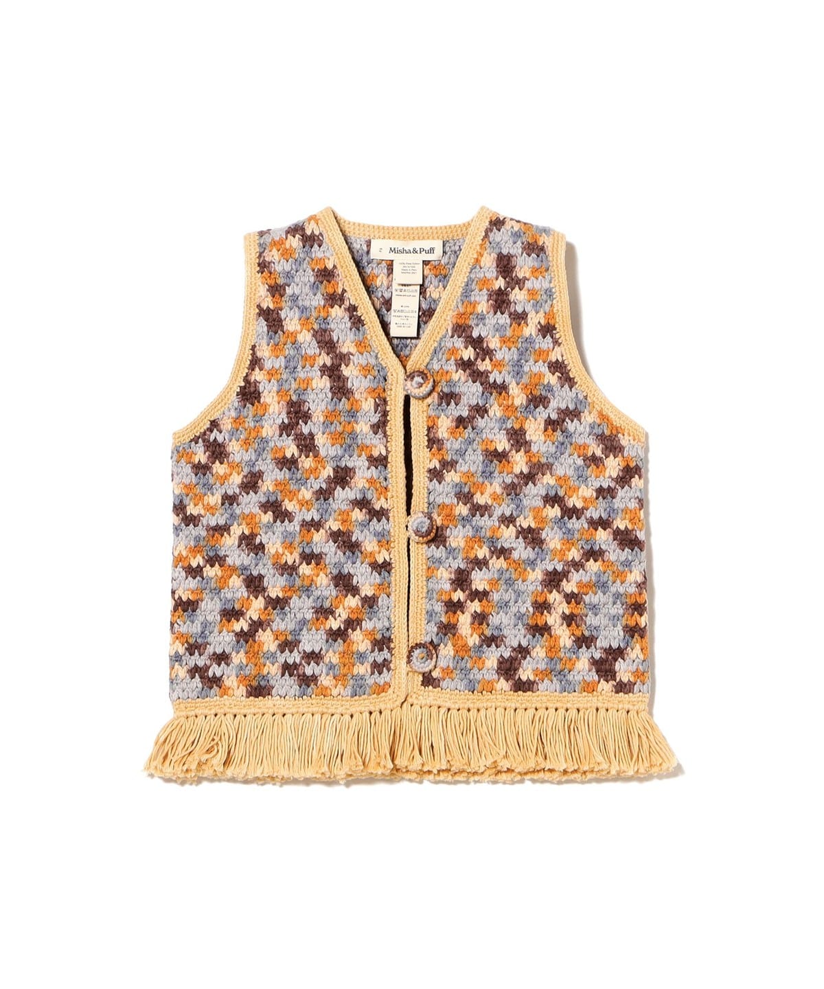 こども ビームス（こども ビームス）Misha & Puff / CROCHET Vest 