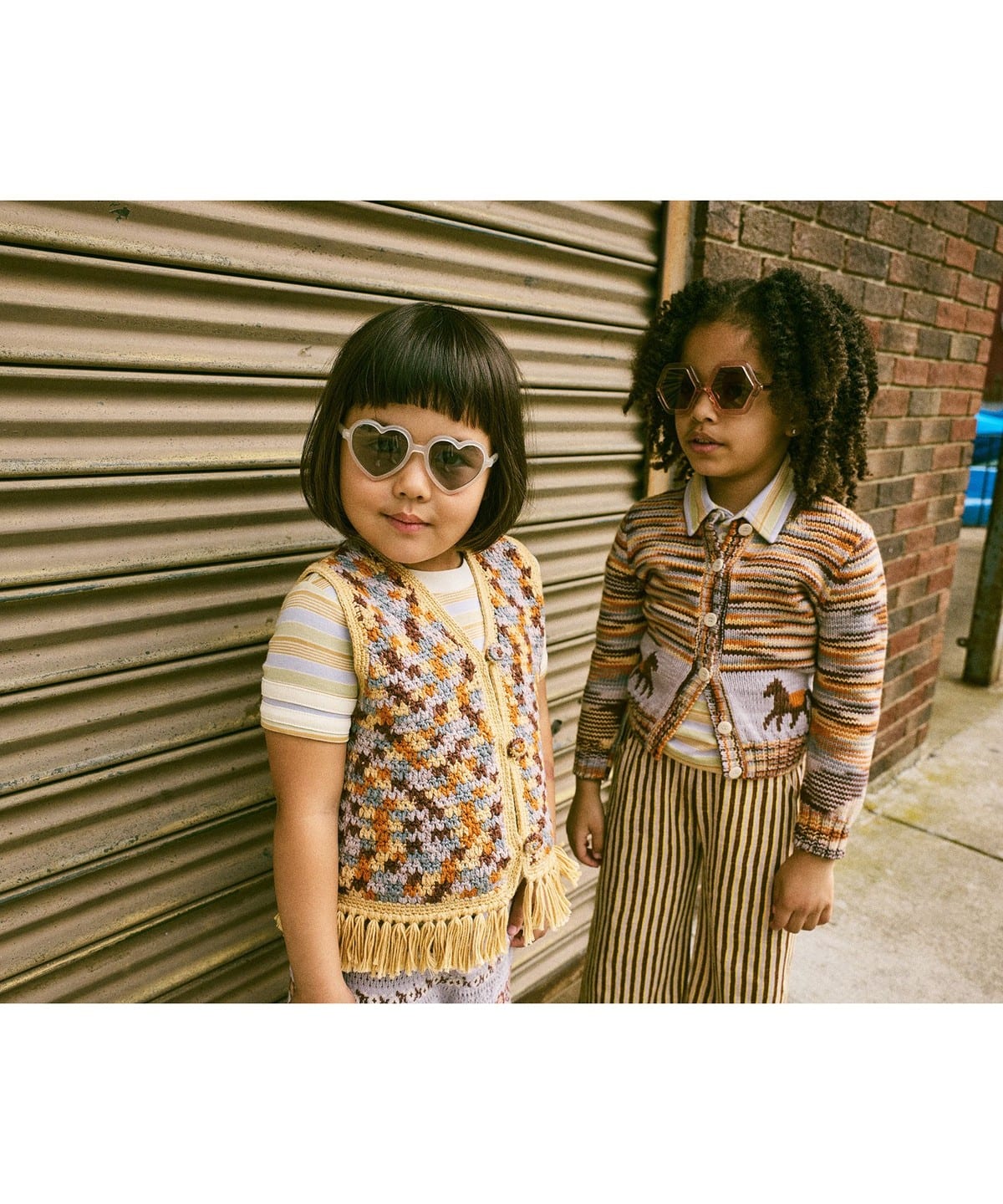 こども ビームス（こども ビームス）Misha & Puff / CROCHET Vest