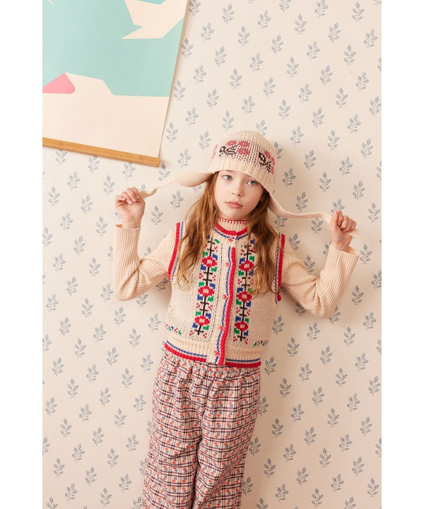 hello Simone / Flower ベスト 2026FW（4～10才）