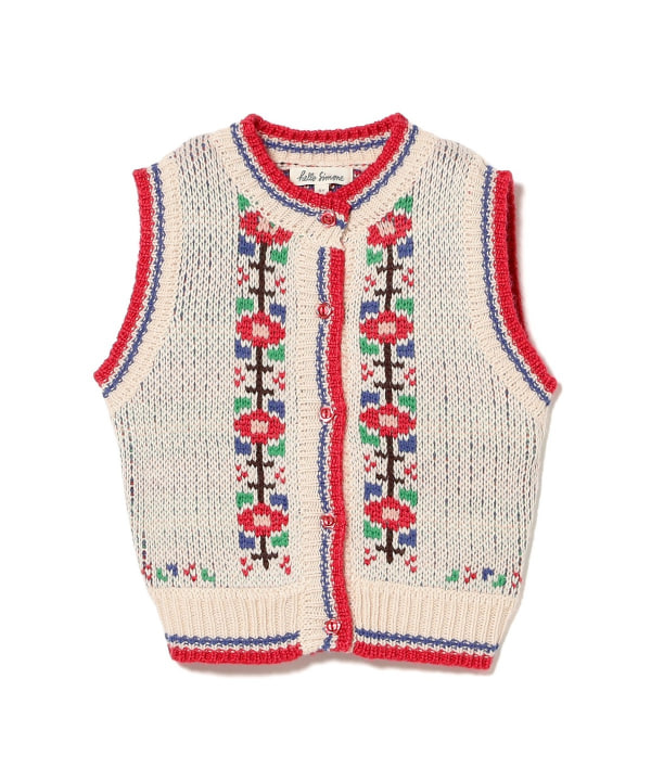 hello Simone / Flower ベスト 2026FW（4～10才）