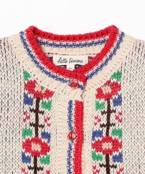 hello Simone / Flower ベスト 2026FW（4～10才）
