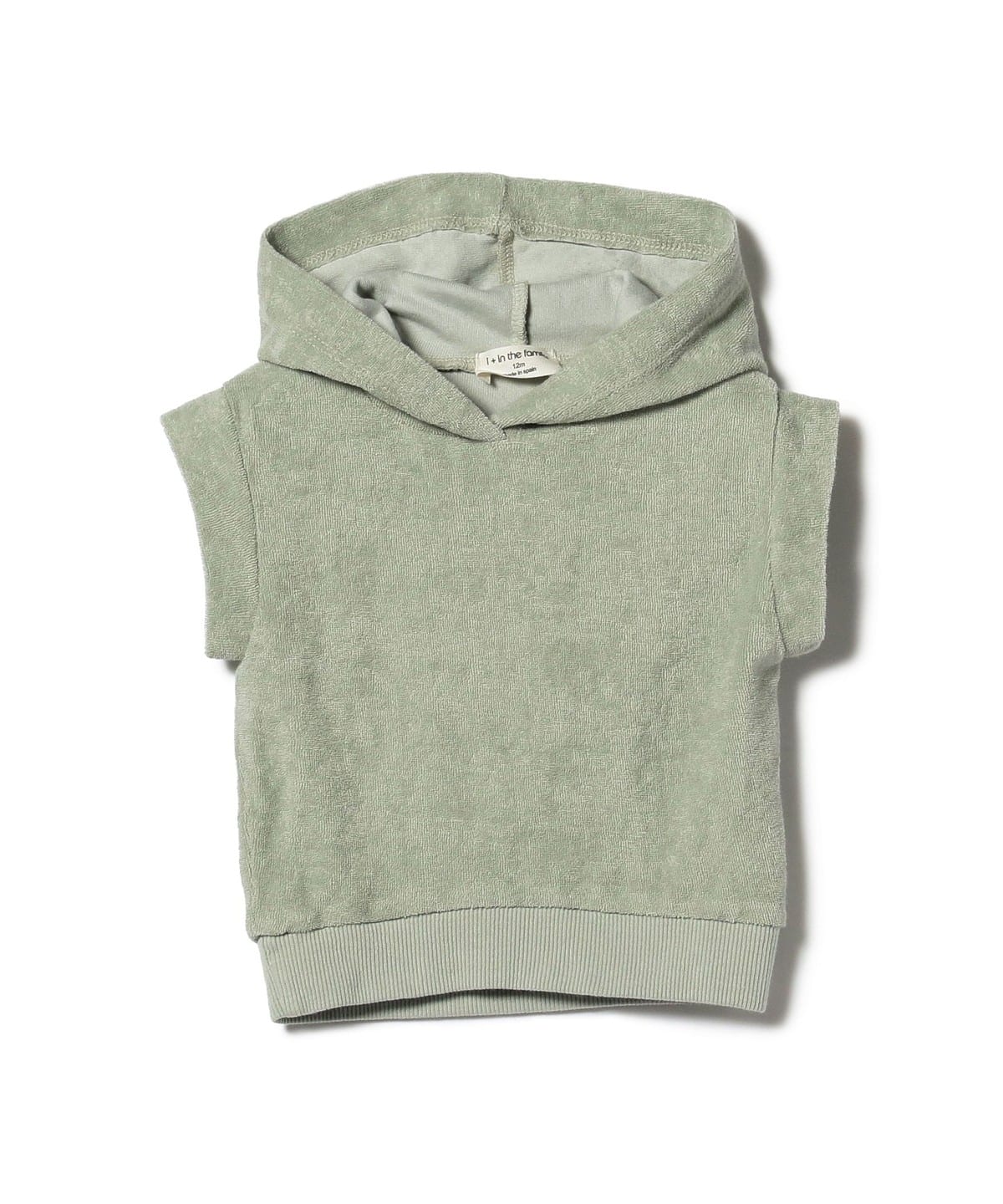1+in the family ワンモアインザファミリー / NORAH フーディ （6 18ヵ月） Tシャツ・カットソー jade 103 12m