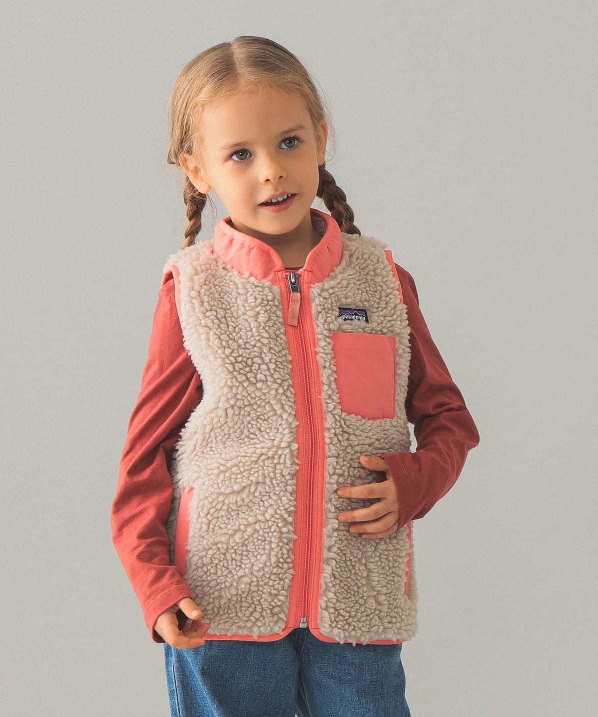 patagonia パタゴニア / ベビー レトロX ベスト 2025FW(12か月 5才) ブルゾン Natural w/Sparkle Pink 3y patagonia パタゴニア / ベビー レトロX ベスト 2025FW(12か月 5才) ブルゾン Natural w/Sparkle Pink 3y