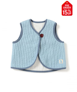 【+15%ポイントUP】ベビー キルティング ベスト 2025FW（50～70cm）