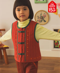【+15%ポイントUP】チロリアン キルト ベスト 2025FW（90～140cm）
