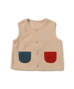 【+10%ポイントUP】ベビー フリース ベスト 2026FW（70～80cm）
