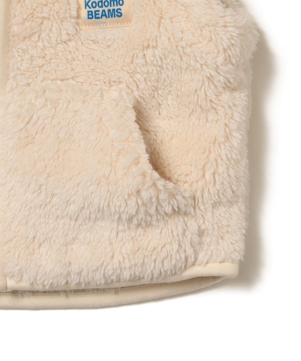 Zip-up fleece vest 2026FW (70-110cm)
