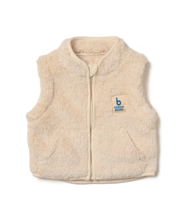 Zip-up fleece vest 2026FW (70-110cm)
