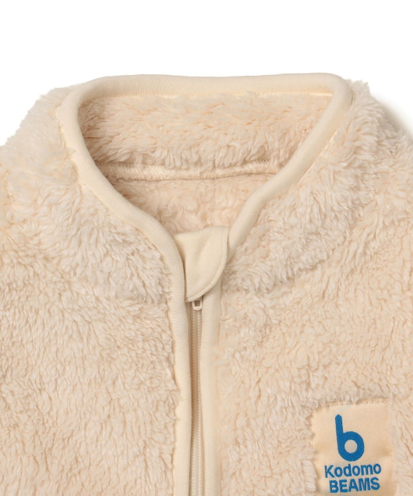 Zip-up fleece vest 2026FW (70-110cm)