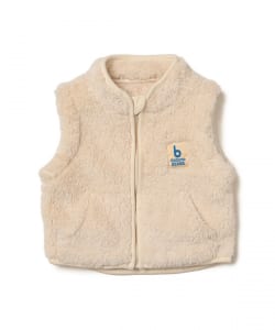 【+10%ポイントUP】ジップ ボア ベスト 2026FW（70～110cm）