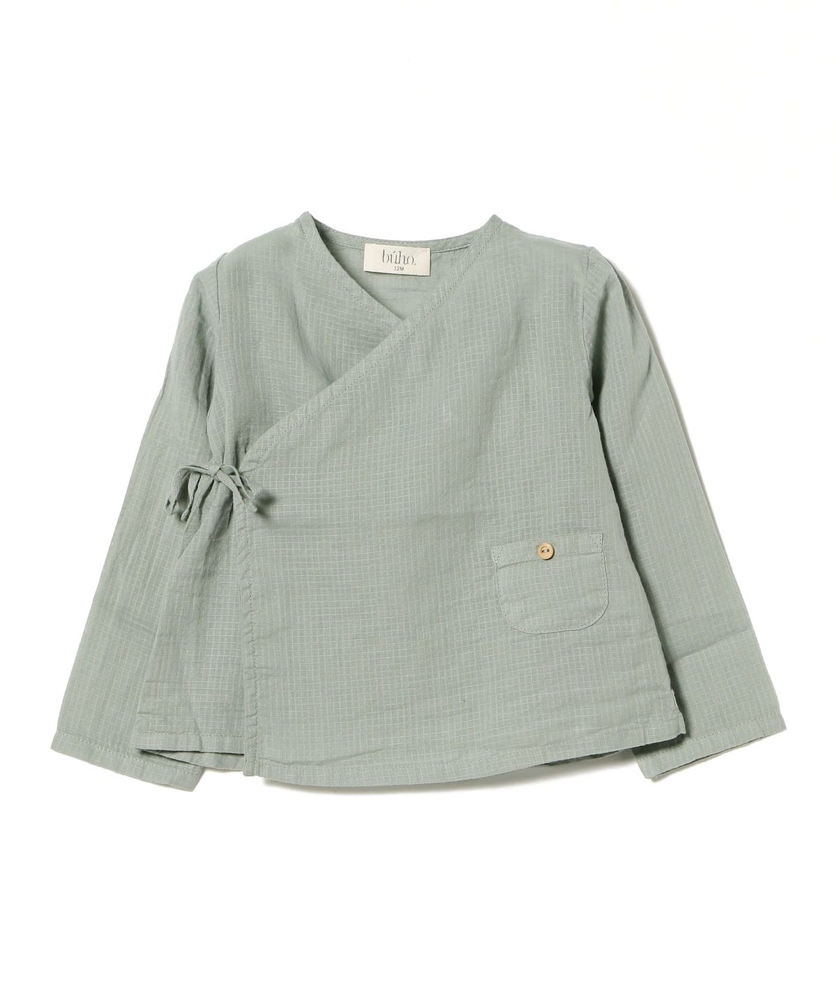 buho. / ニューボーン FANCY VOILE シャツ(6ヵ月 1才) シャツ・ブラウス 207 eucalyptus 6m buho. / ニューボーン FANCY VOILE シャツ(6ヵ月 1才) シャツ・ブラウス 207 eucalyptus 6m