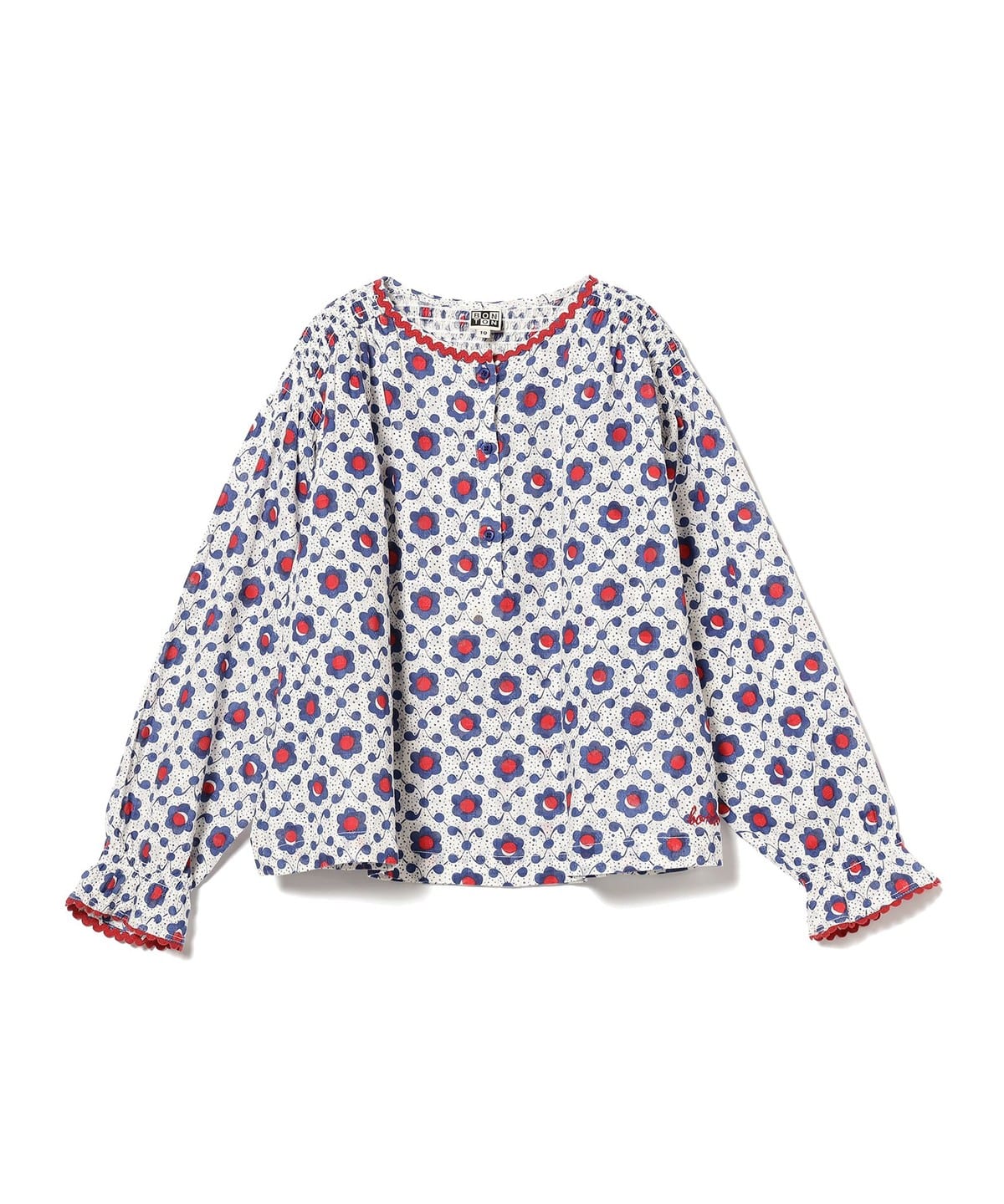 BONTON ボントン / Floriane ブラウス(4 10才) シャツ・ブラウス - 10y BONTON ボントン / Floriane ブラウス(4 10才) シャツ・ブラウス - 10y