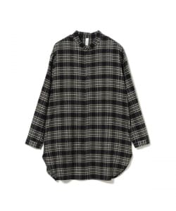 MOUN TEN. / チェック フランネル ロングシャツ 2025FW（150～160cm）