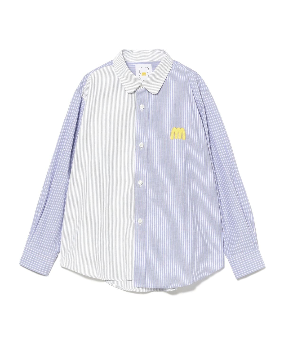 minnano × frankygrow / アシンメトリー シャツ 2025FW(130cm) シャツ・ブラウス STRIPE 1(130) minnano × frankygrow / アシンメトリー シャツ 2025FW(130cm) シャツ・ブラウス STRIPE 1(130)