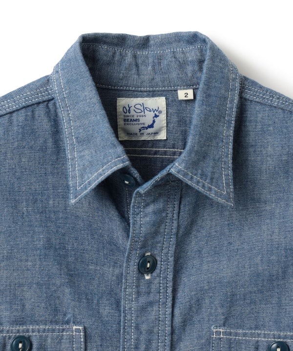 【別注】orSlow / シャンブレー ワーク シャツ 2026（100～150cm）