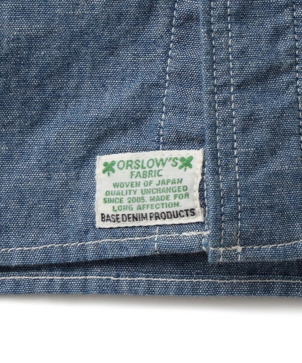 【別注】orSlow / シャンブレー ワーク シャツ 2026（100～150cm）