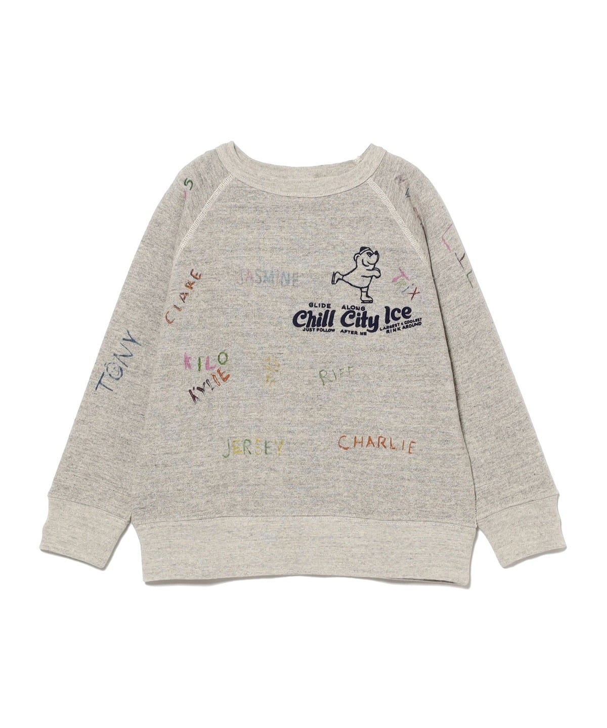 DENIM DUNGAREE / FRIENDS スウェット 2025FW(105 125cm) トップス GRAY 105 DENIM DUNGAREE / FRIENDS スウェット 2025FW(105 125cm) トップス GRAY 105