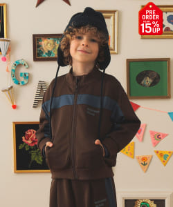 【+15%ポイントUP】トラック ジャージ ブルゾン 2025FW（90～140cm）