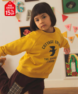 【+15%ポイントUP】フロントプリント スウェット 2025FW（90～140cm）
