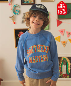 【+15%ポイントUP】【別注】athletic wear MASON / プリント スウェット 2025FW（100～160cm）
