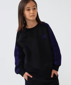 【別注】NEEDLES / Track Crew Neck Shirt（110～160cm）