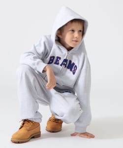 BEAMS meets こども ビームス / BEAMS ロゴ ベーシック フルジップフーディ （110～160cm）