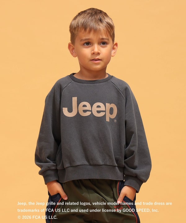 【別注】GOOD ROCK SPEED / ロゴ スウェット 2026FW（100～150cm） Model：H113（cm）Size：S