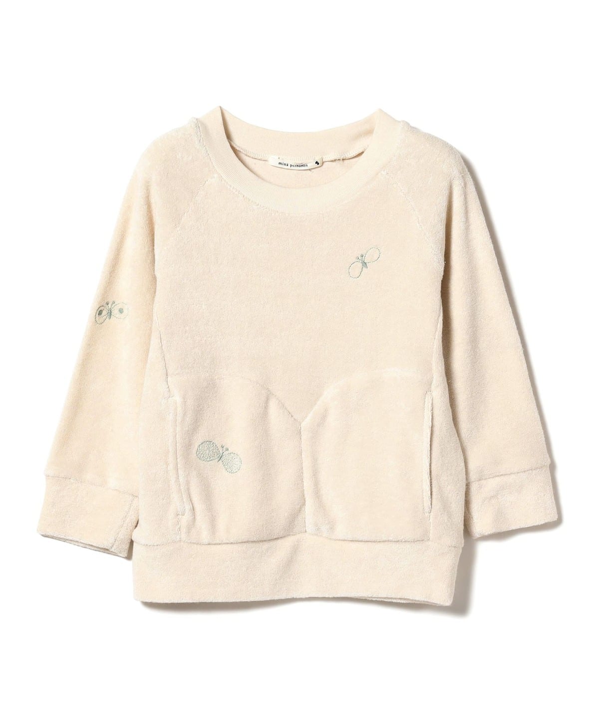 ミナ ペルホネン / choucho パイル トップス(80 100cm) Tシャツ・カットソー ECRU 100 ミナ ペルホネン / choucho パイル トップス(80 100cm) Tシャツ・カットソー ECRU 100