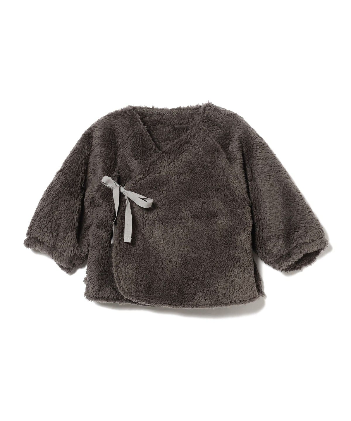 ベビー ボア カシュクール ジャケット(60 70cm) トップス CHARCOAL GREY 60 ベビー ボア カシュクール ジャケット(60 70cm) トップス CHARCOAL GREY 60