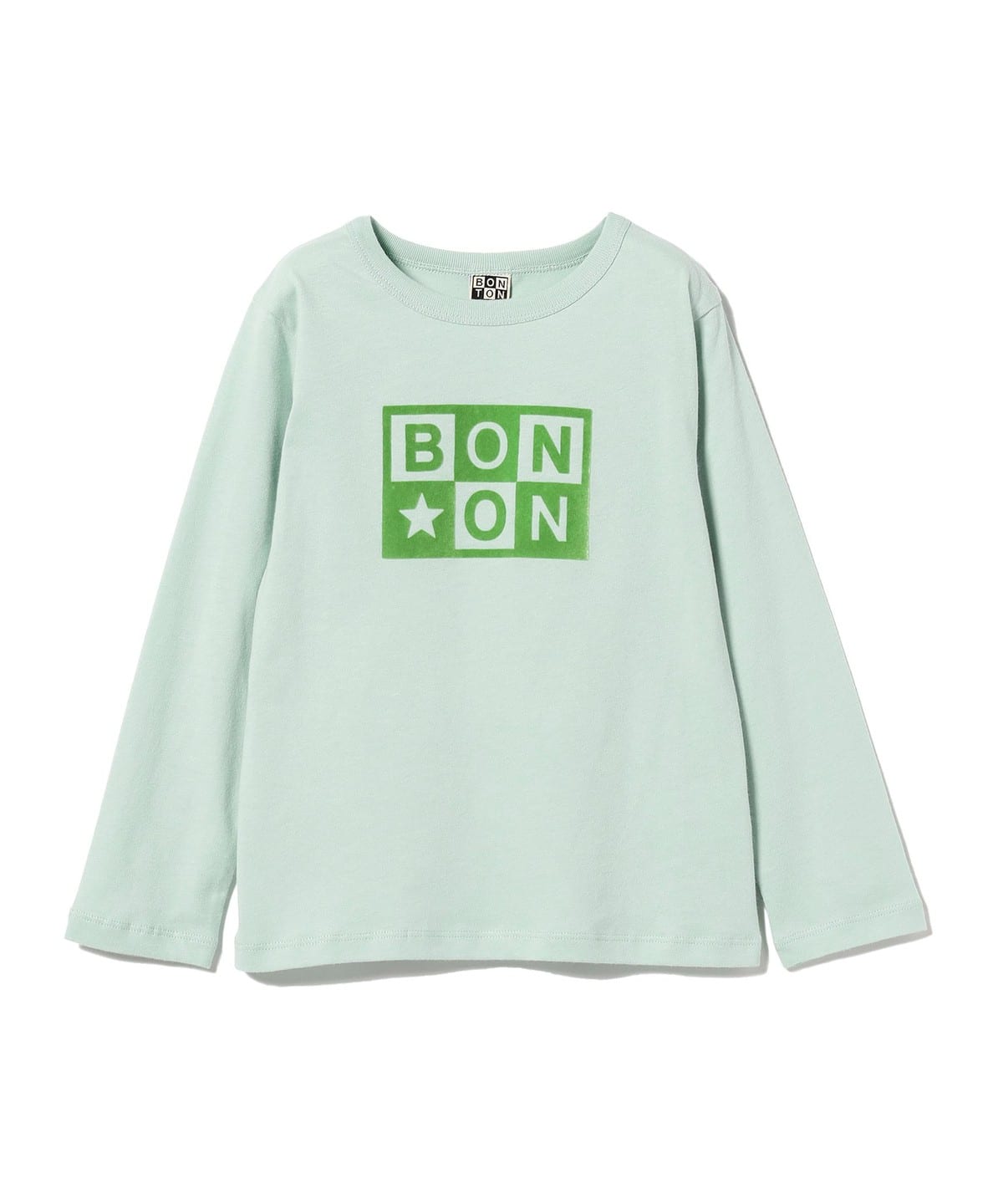 BONTON ボントン / LOGO ロングスリーブ Tシャツ 23(4 8才) Tシャツ・カットソー MINT 6y BONTON ボントン / LOGO ロングスリーブ Tシャツ 23(4 8才) Tシャツ・カットソー MINT 6y