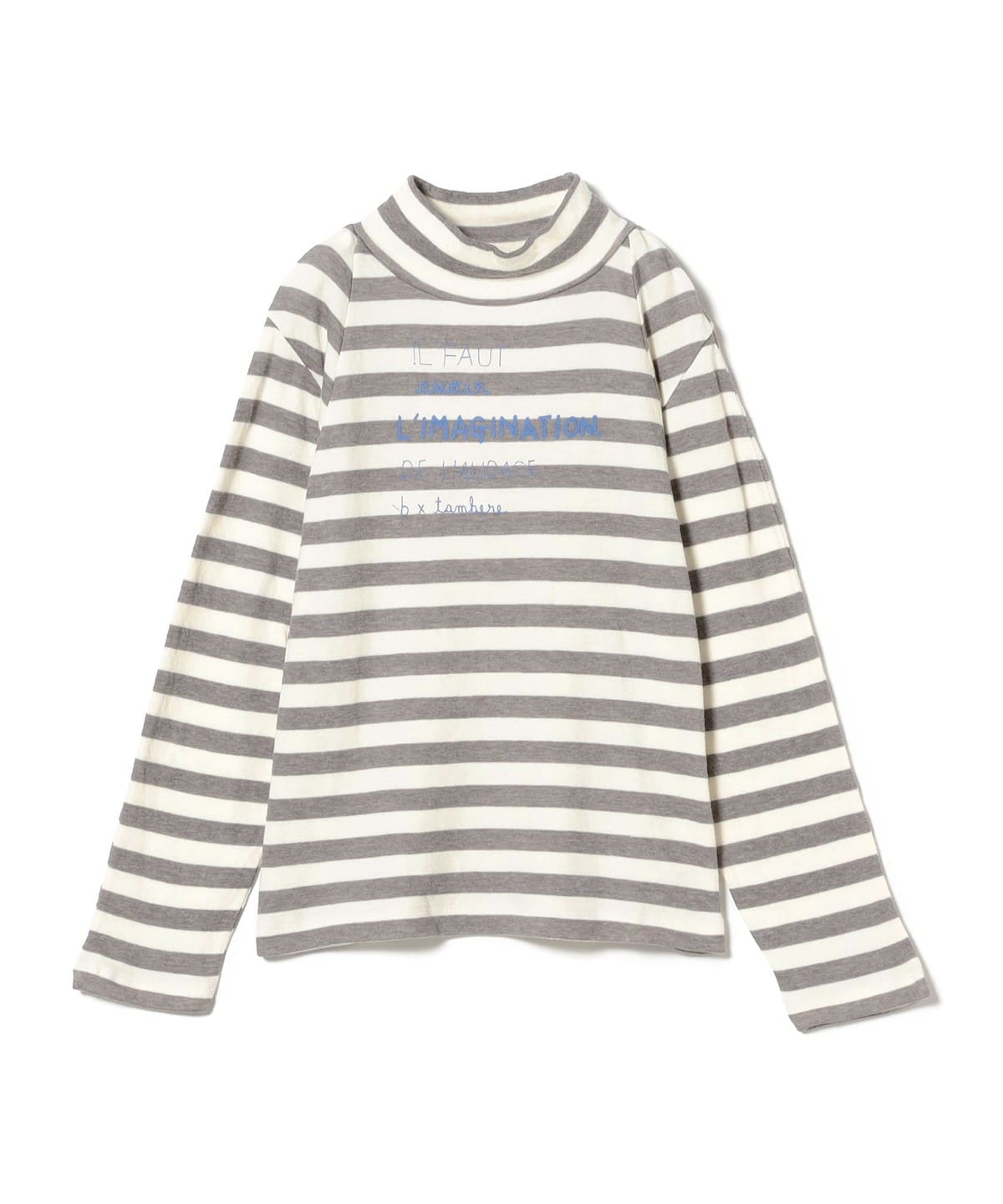 【別注】TAMBERE / タートルネック Tシャツ (4 10才) Tシャツ・カットソー STRIPE 4y 【別注】TAMBERE / タートルネック Tシャツ (4 10才) Tシャツ・カットソー STRIPE 4y