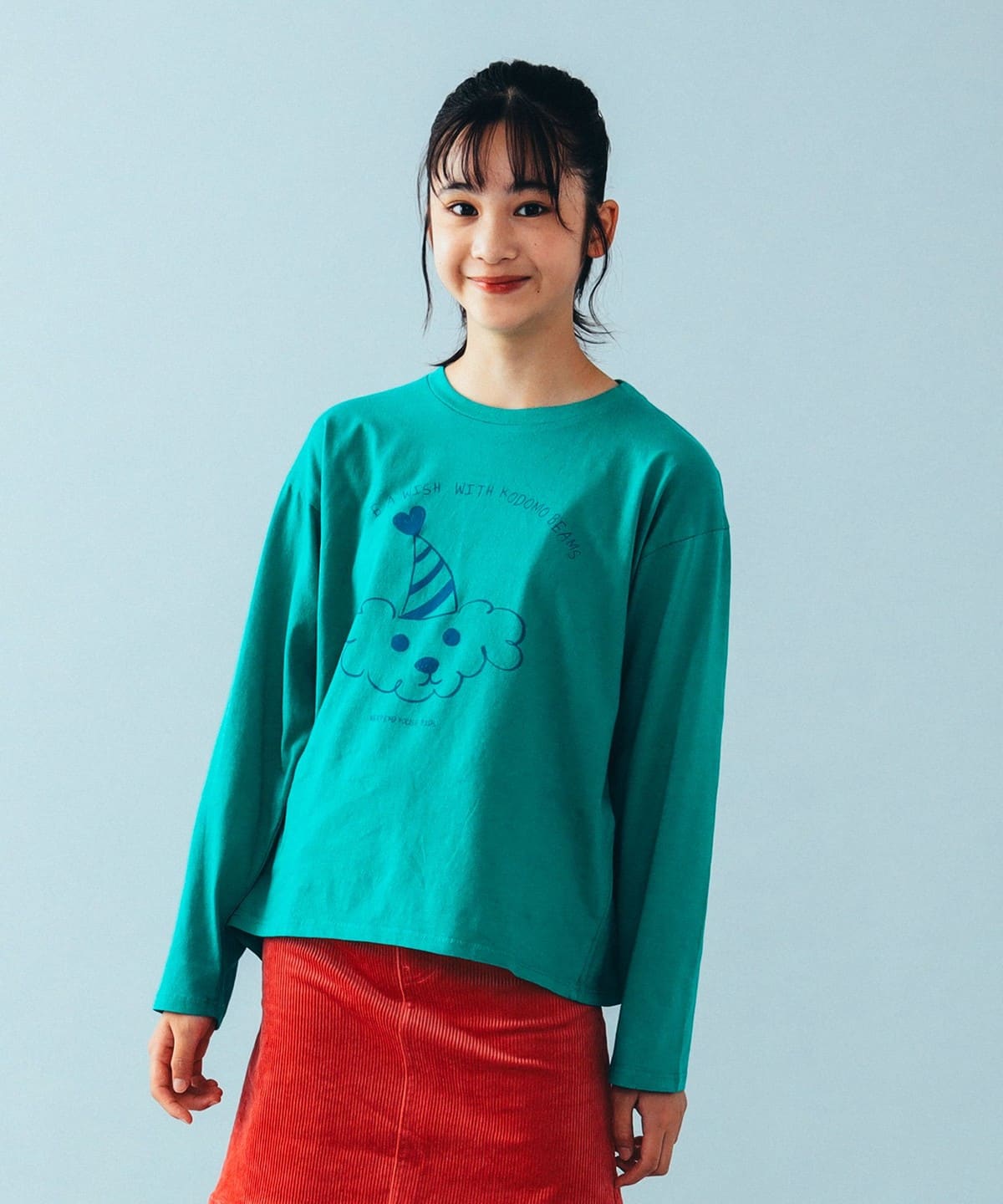 【別注】weekend house kids. / ロングスリーブ Tシャツ(2 12才) Tシャツ・カットソー GREEN 11-12 【別注】weekend house kids. / ロングスリーブ Tシャツ(2 12才) Tシャツ・カットソー GREEN 11-12