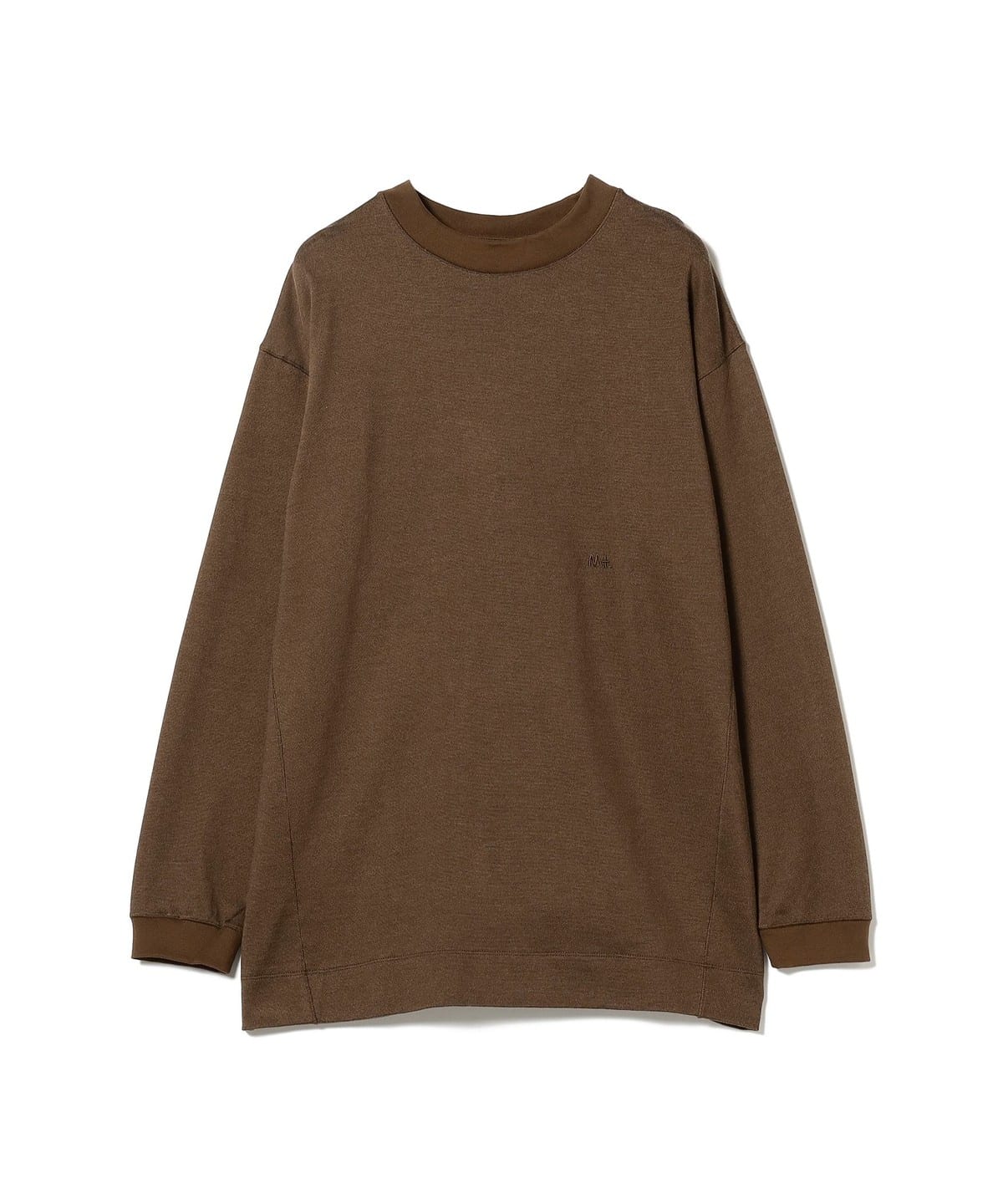 MOUN TEN. / retro longsleeve Mt. logo T 24 (150 160cm) Tシャツ・カットソー brown 0 MOUN TEN. / retro longsleeve Mt. logo T 24 (150 160cm) Tシャツ・カットソー brown 0