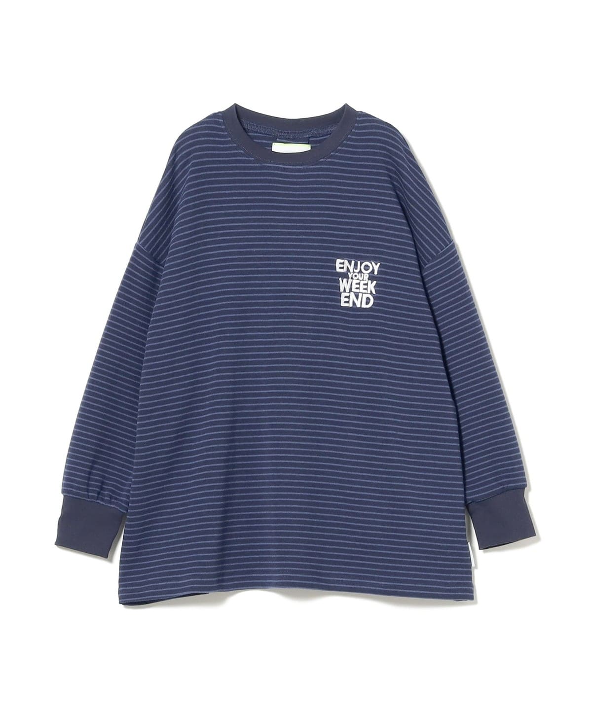 highking ハイキング / sad ボーダー 長袖 Tシャツ (100 120cm) Tシャツ・カットソー boder-navy 110 highking ハイキング / sad ボーダー 長袖 Tシャツ (100 120cm) Tシャツ・カットソー boder-navy 110