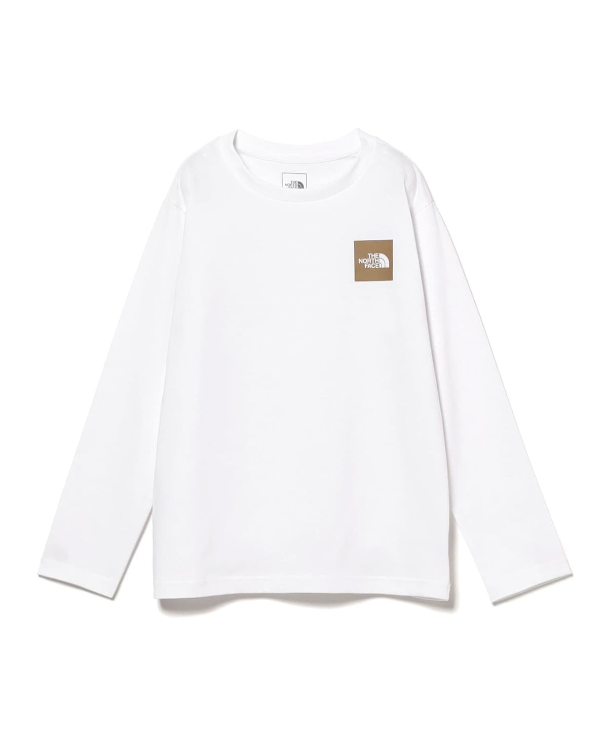 THE NORTH FACE ザ・ノース・フェイス / キッズ スモール スクエアロゴ ロングスリーブ Tシャツ(130 160cm) Tシャツ・カットソー WH ホワイト5 130 THE NORTH FACE ザ・ノース・フェイス / キッズ スモール スクエアロゴ ロングスリーブ Tシャツ(130 160cm) Tシャツ・カットソー WH ホワイト5 130