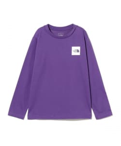 THE NORTH FACE / キッズ スモール スクエアロゴ ロングスリーブ Tシャツ 2025（130～160cm）