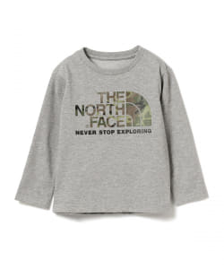 THE NORTH FACE / camo ロゴ ロングスリーブ Tシャツ 20（100～150㎝）
