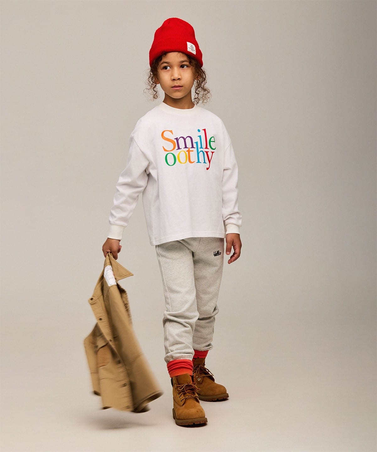 こども ビームス（こども ビームス）SMOOTHY / Smile ロングスリーブ T