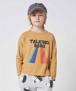 BOBO CHOSES / Talking Bobo Rainbow ロングスリーブ Tシャツ 21（2~11才）