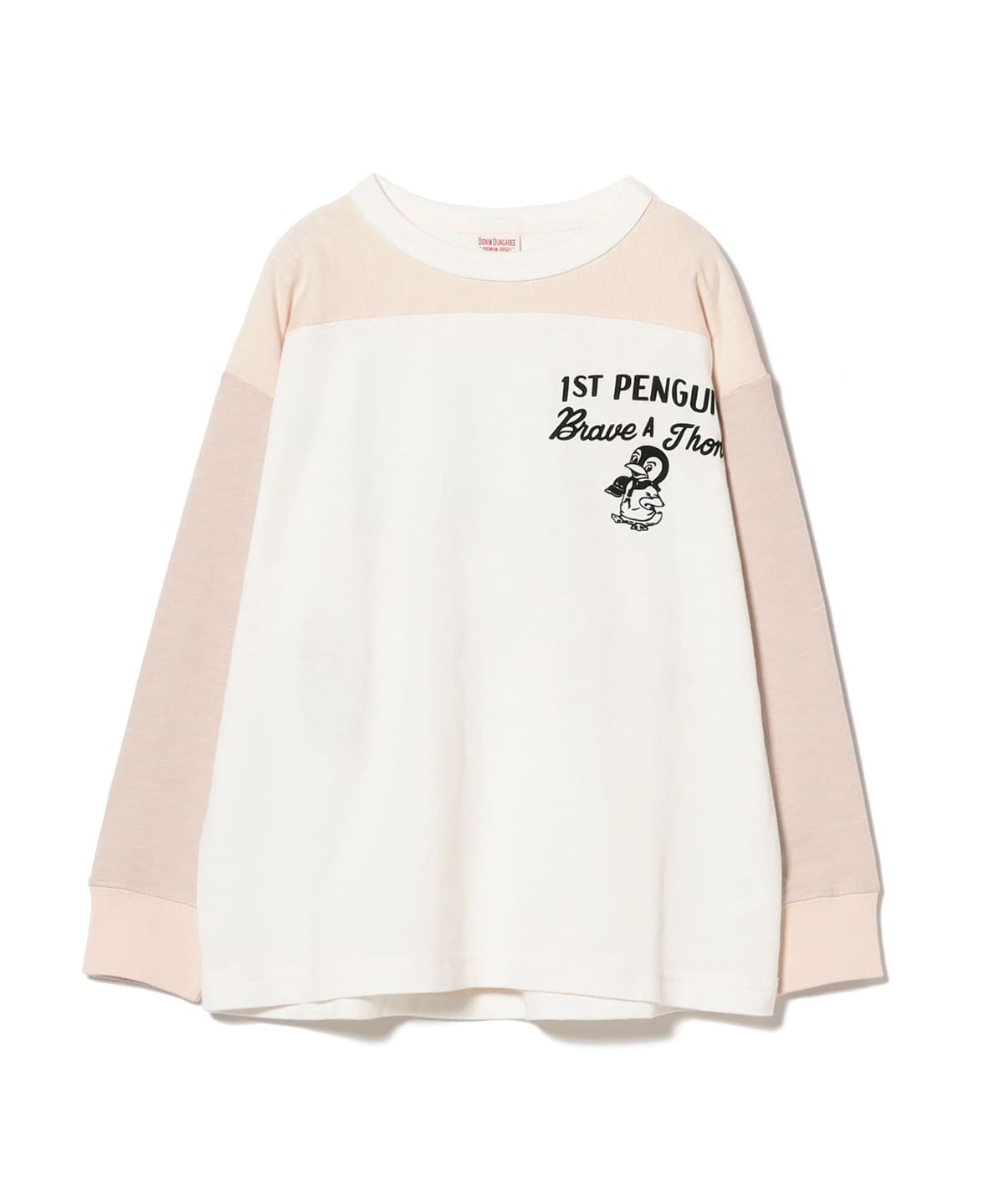 DENIM DUNGAREE / テンジク ロング スリーブ Tシャツ 2025FW（135 145cm） Tシャツ・カットソー 1W WHITE 135