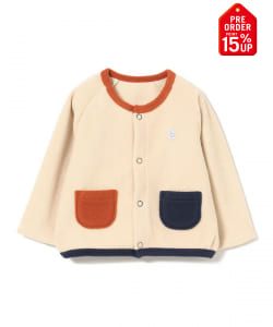 【+15%ポイントUP】ベビー フリース カーディガン 2025FW（70～90cm）
