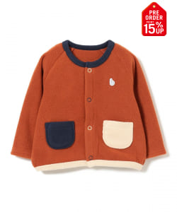 【+15%ポイントUP】ベビー フリース カーディガン 2025FW（70～90cm）