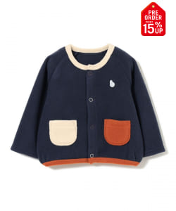 【+15%ポイントUP】ベビー フリース カーディガン 2025FW（70～90cm）