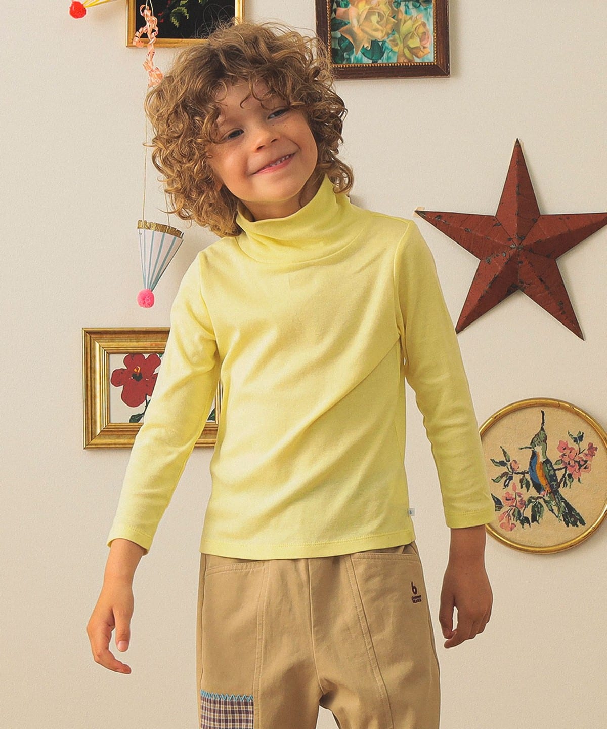 ^[glbN gbvX 2025FW i90 140cmj TVcEJbg\[ CREAM YELLOW 110